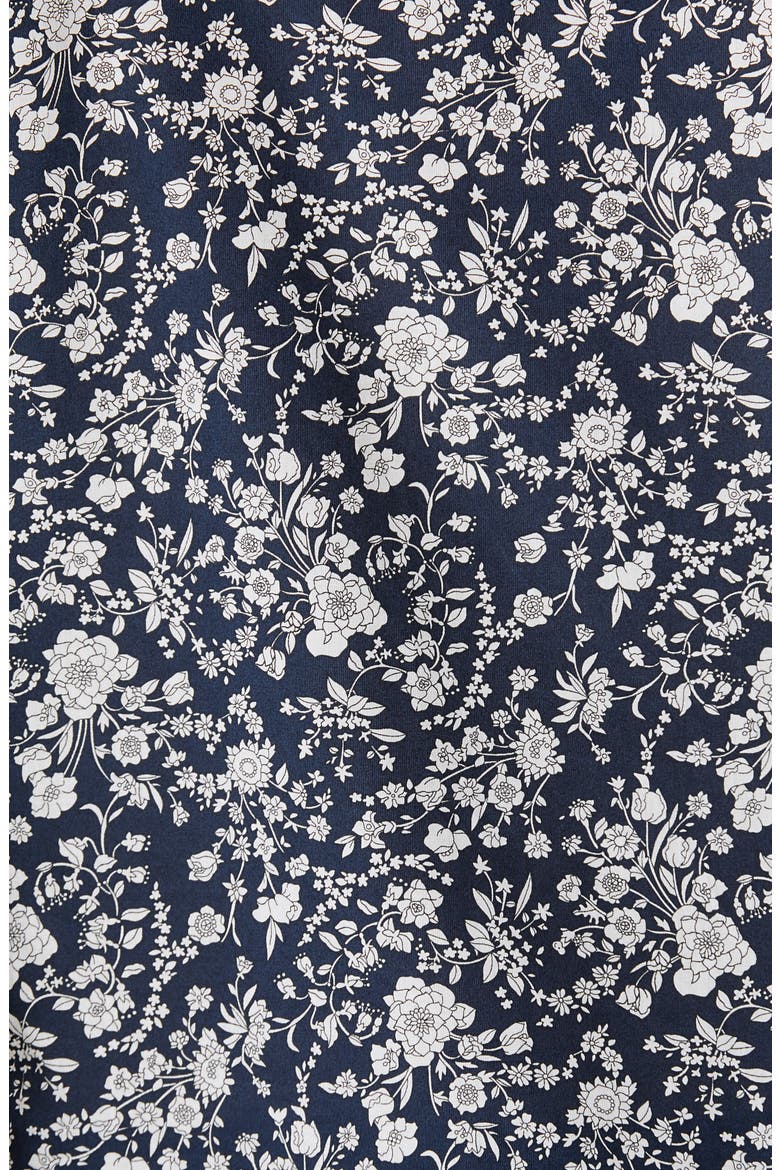 Opera Floral Blouse, Alternate, color, MOONLIGHT