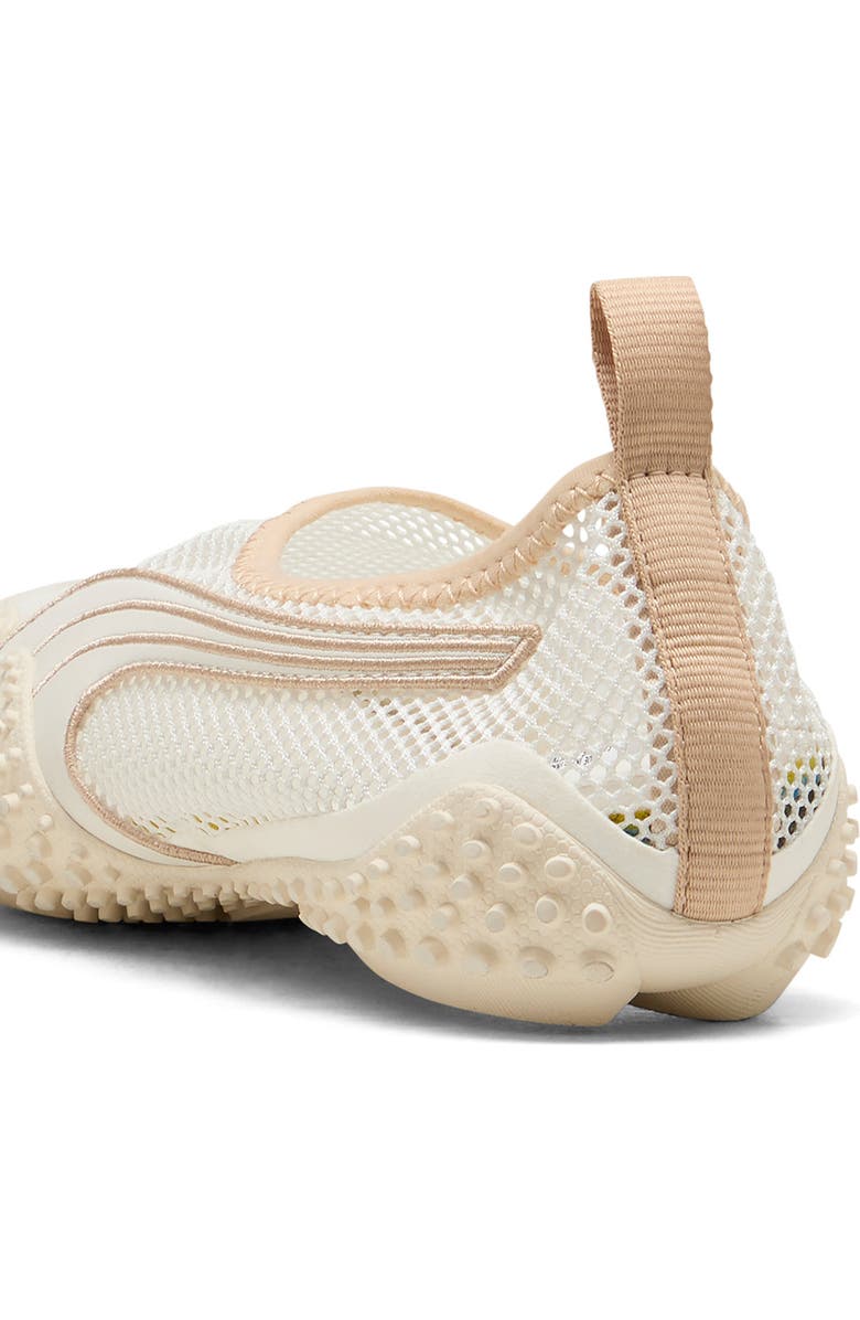 PUMA Gender Inclusive Mostro Flex Mesh Slip-On, Alternate, color, Warm White/ Light Sand