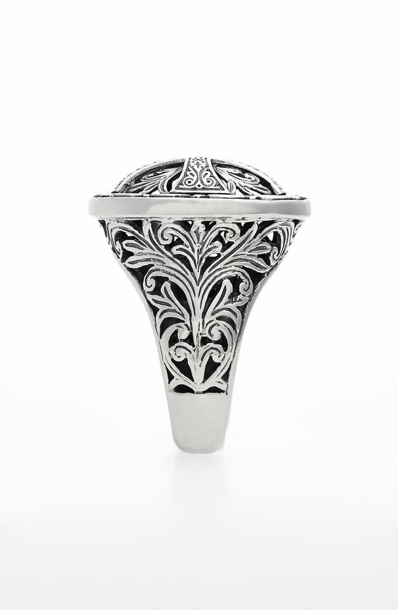 Konstantino 'Classics' Cross Dome Ring, Alternate, color, 