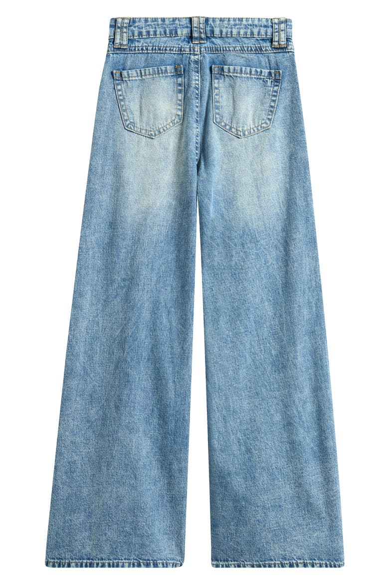 Kids' T-Seam Carpenter Jeans, Alternate, color, INDIGO