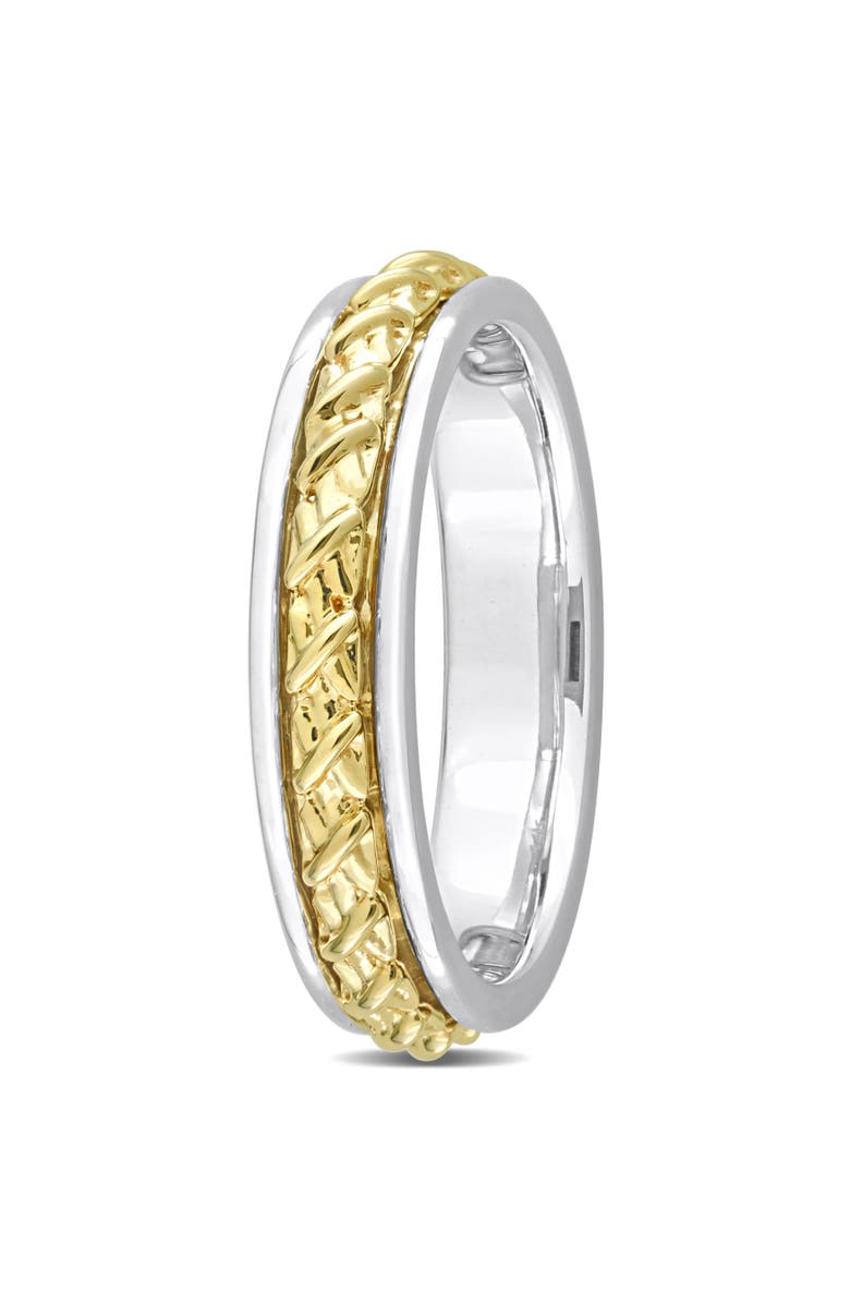 Julianna B. Eternity Ring Wedding Band 14k Two-Tone Gold, Alternate, color, 