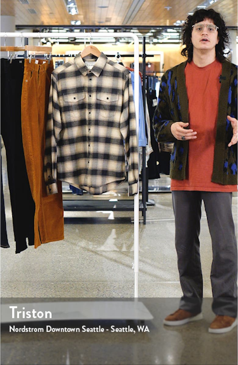 Plaid Cotton Flannel Shirt, sales video thumbnail