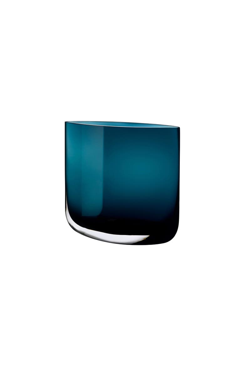 Blade Vase, Short, Main, color, Petroleum Green
