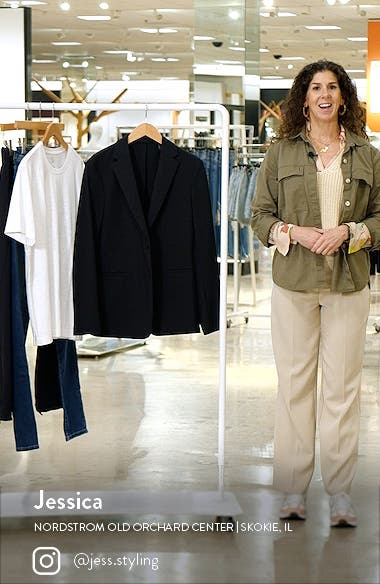 Theory Clinton Precision Ponte Knit Blazer | Nordstrom