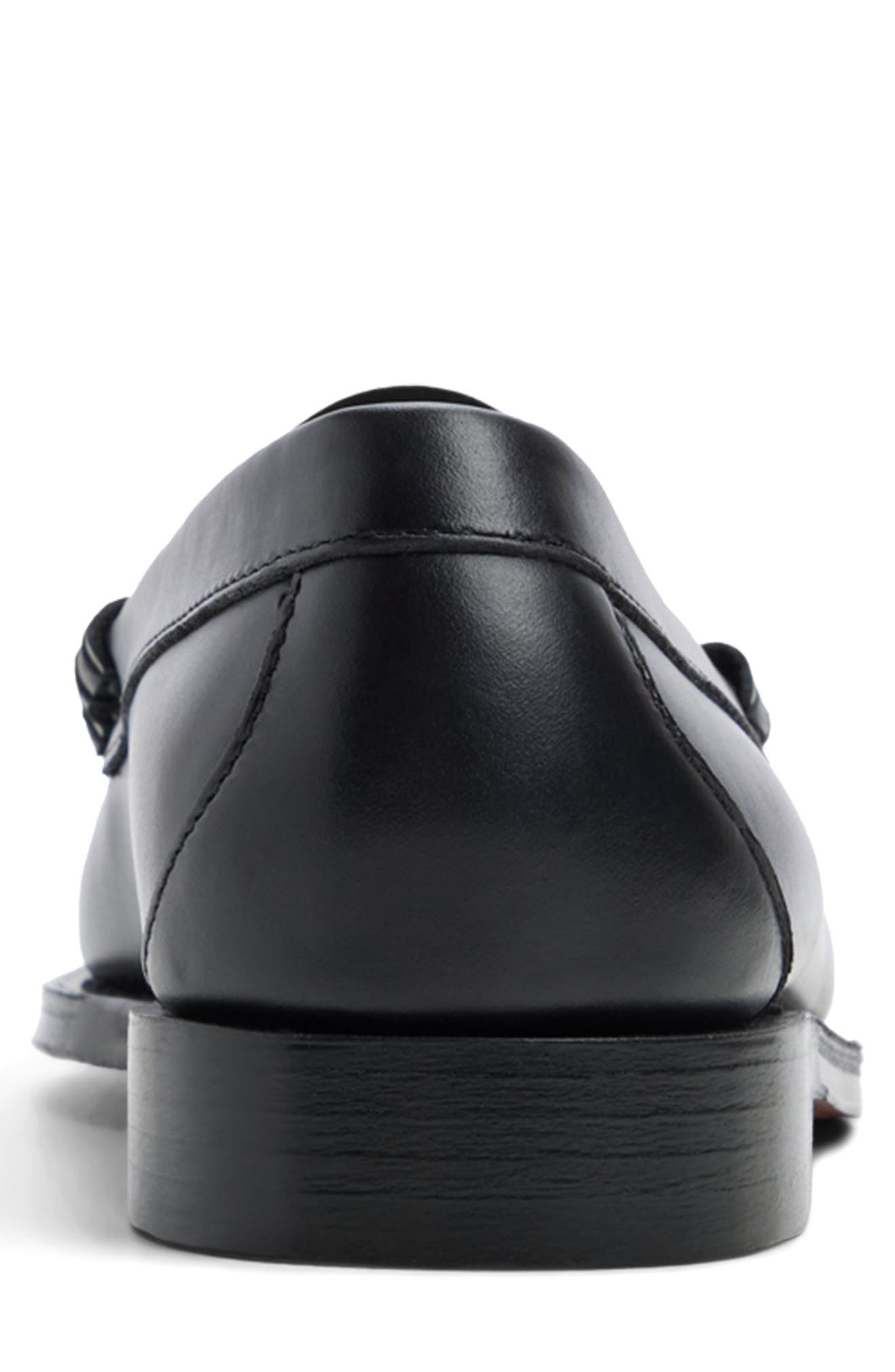 Larson Weejuns® Penny Loafer, Alternate, color, OPEN BLACK