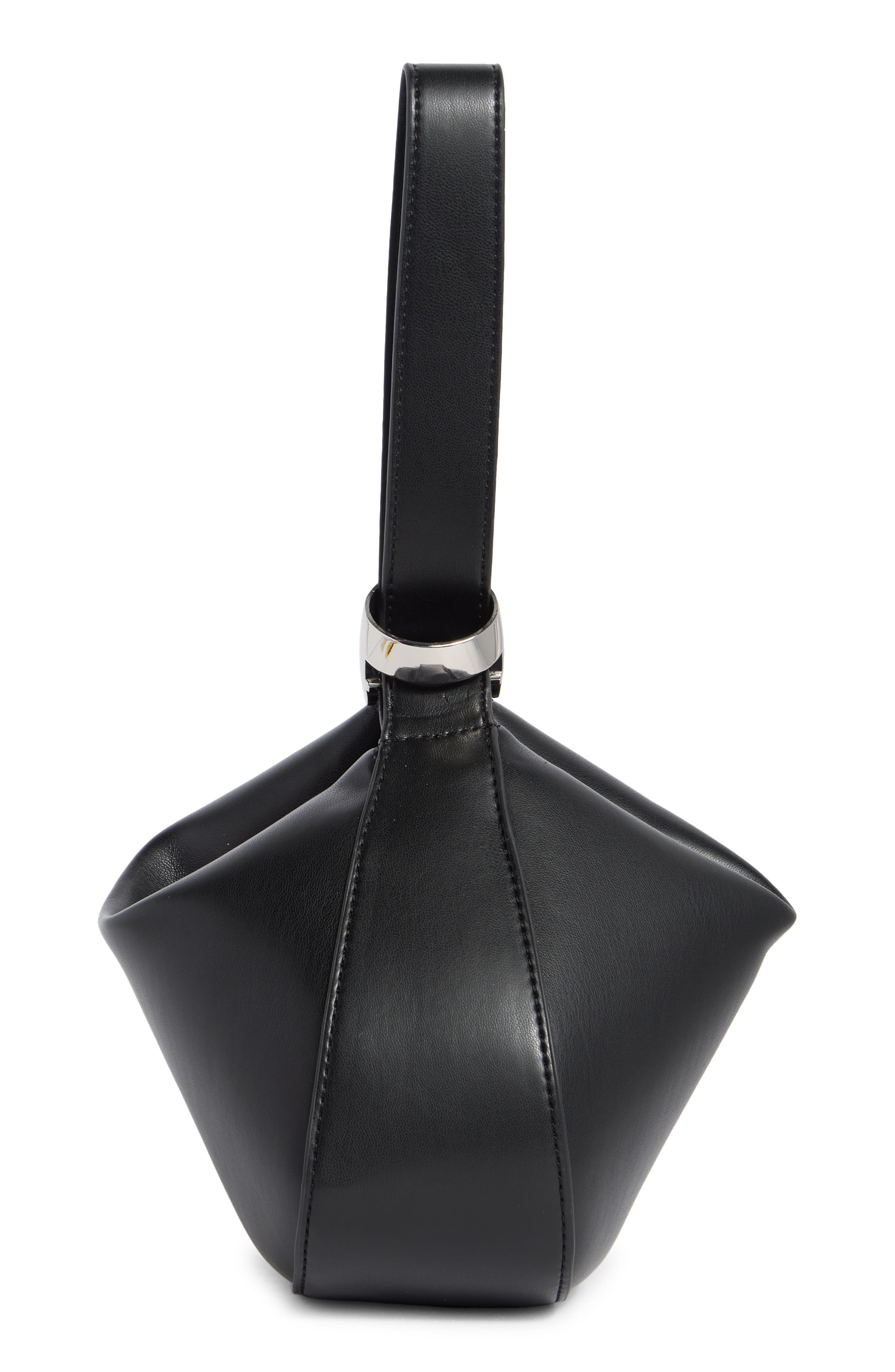 BCBG Cuff Pouchette, Alternate, color, Black