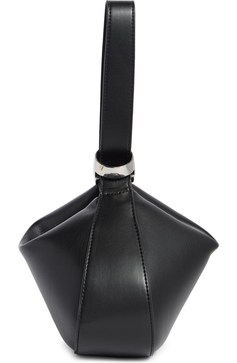 BCBG Cuff Pouchette, Alternate, color, Black