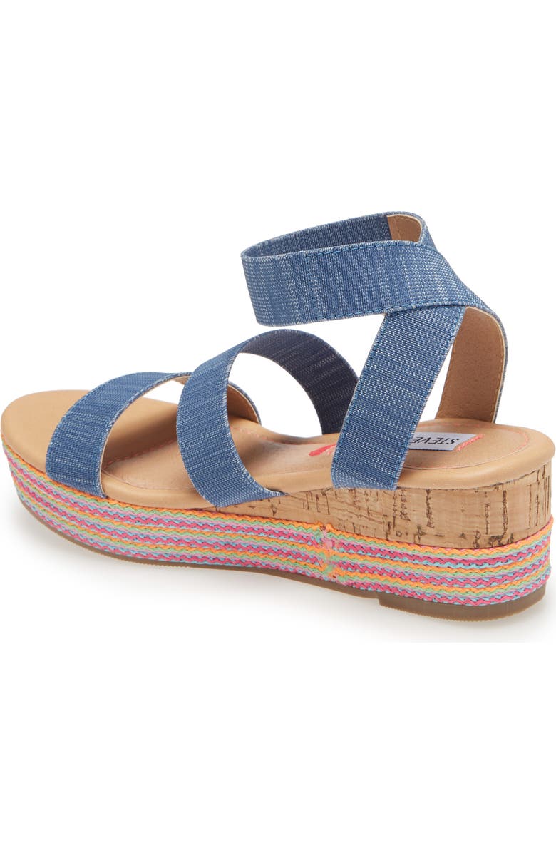 Steve Madden JBandi Wedge Sandal, Alternate, color,