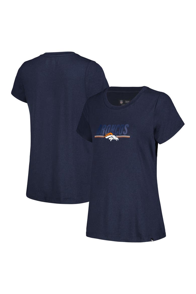 Women's New Era Navy Denver Broncos 2023 NFL Training Camp T-Shirt, Main, color, Navy