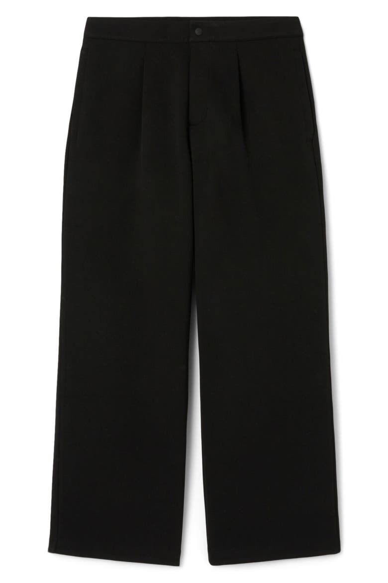 Loose Fit Pleated Piqué Pants (Men) | Nordstrom