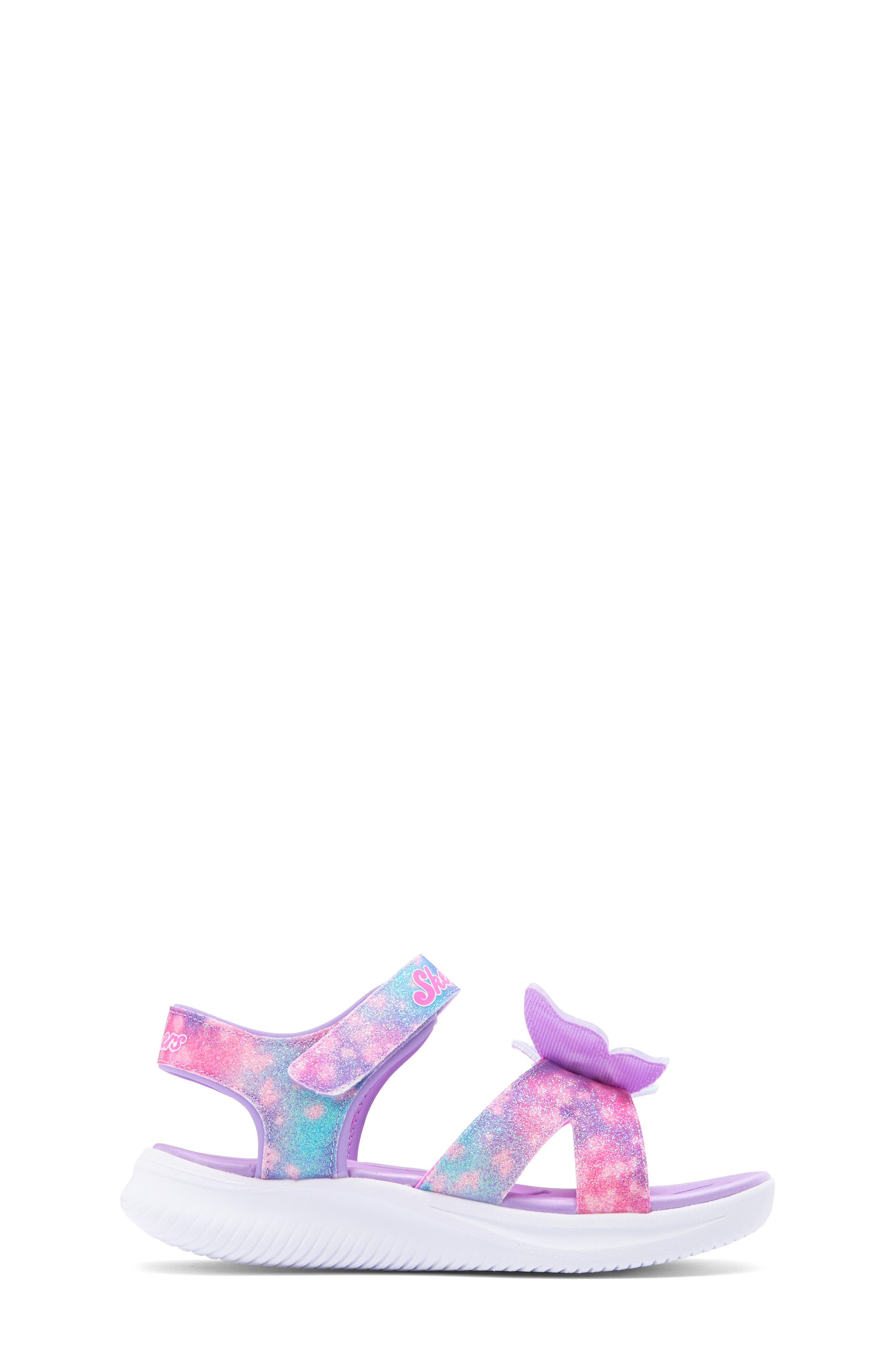 SKECHERS Kids' Jumpsters Sandal, Alternate, color, Lavender/ Multi