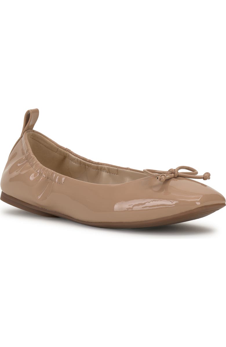Vince Camuto Velyna Ballet Flat, Main, color, Buff Patent