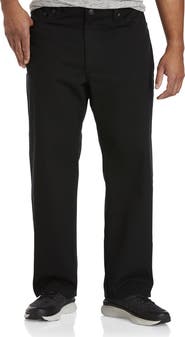 True Nation by DXL Black Relaxed-Fit Stretch Jeans