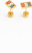 Pip Pop USA Stud Earrings