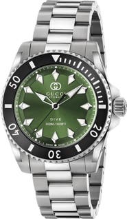 Gucci Dive Bracelet Watch, 40mm