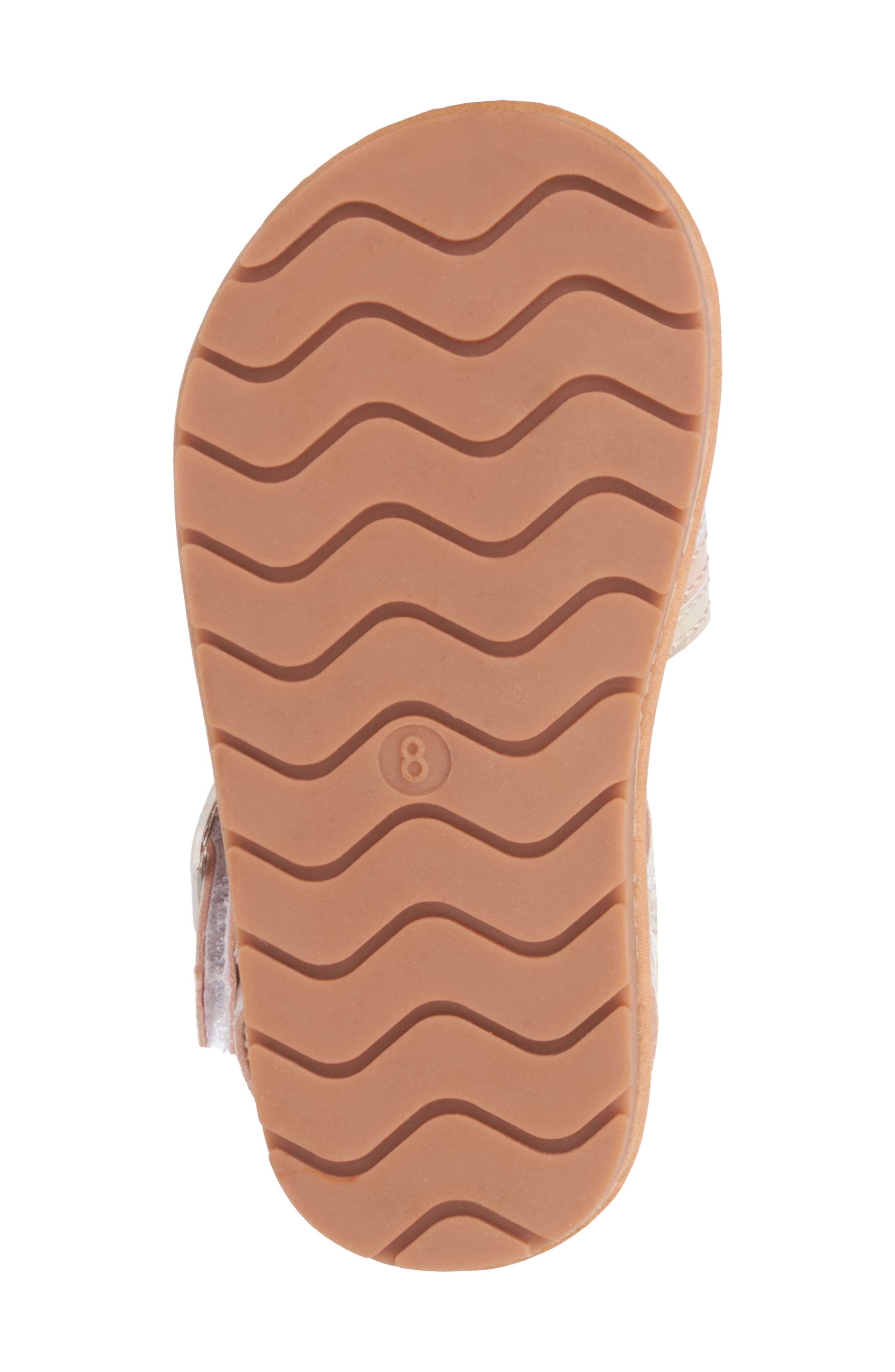 OLIVIA MILLER Kids' Rainbow Metallic Sandal, Alternate, color, 