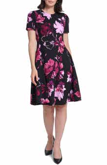 Floral A-Line Dress