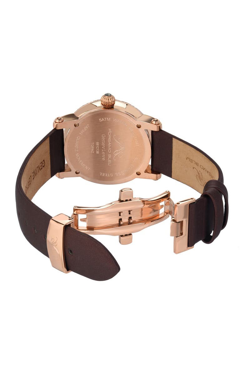 PORSAMO BLEU Women's Genevieve Topaz Watch, Alternate, color, 