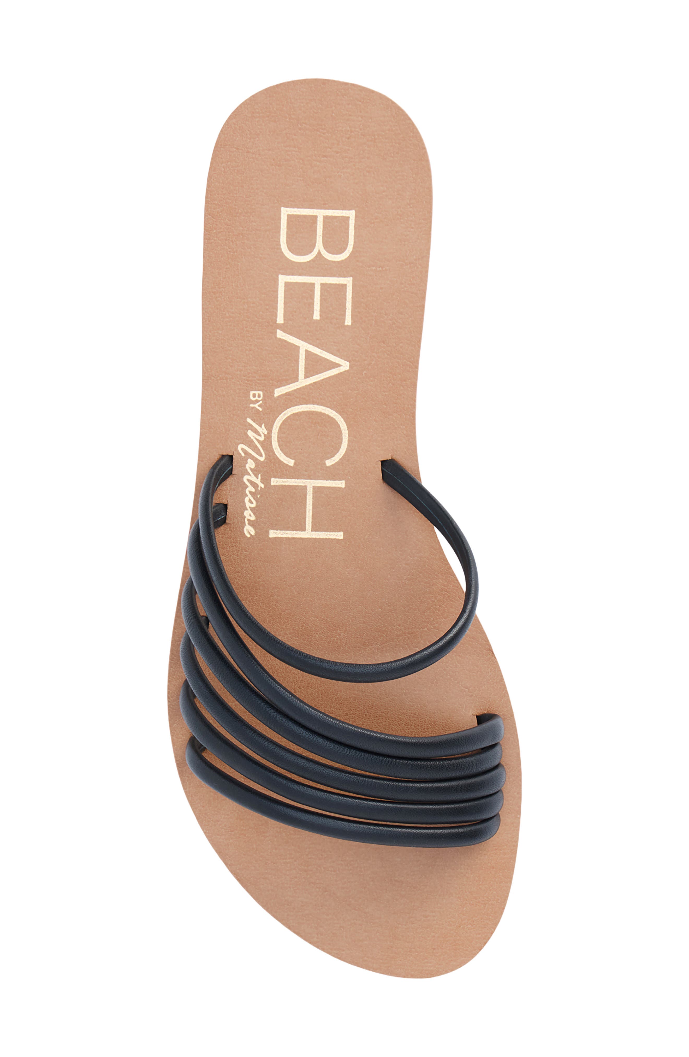 Coconuts by Matisse Cali Slide Sandal, Alternate, color, Black Leather