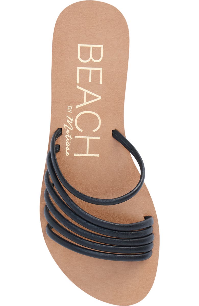 Coconuts by Matisse Cali Slide Sandal, Alternate, color, Black Leather