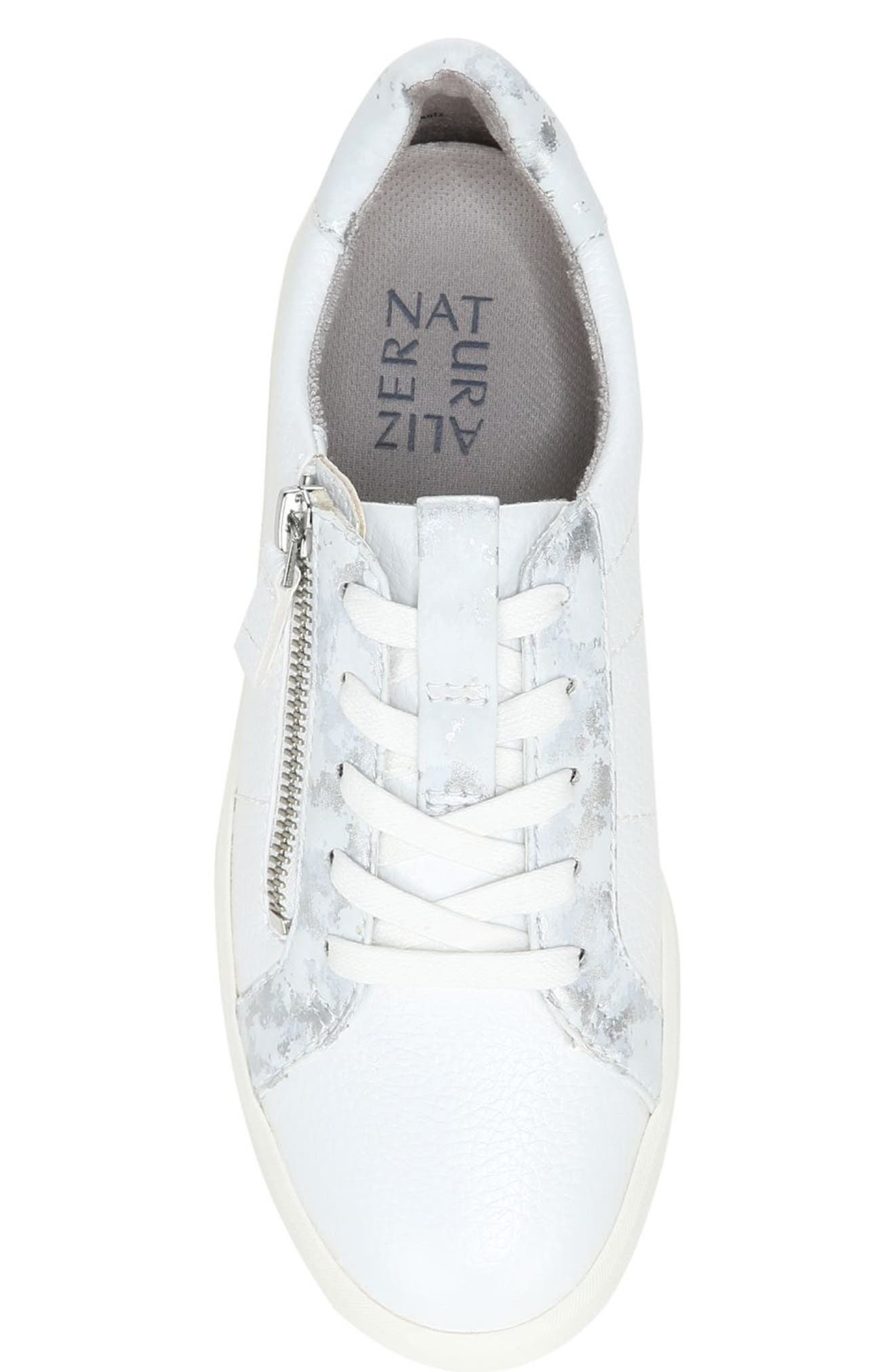 Naturalizer Karine Side Zip Sneaker, Alternate, color, 