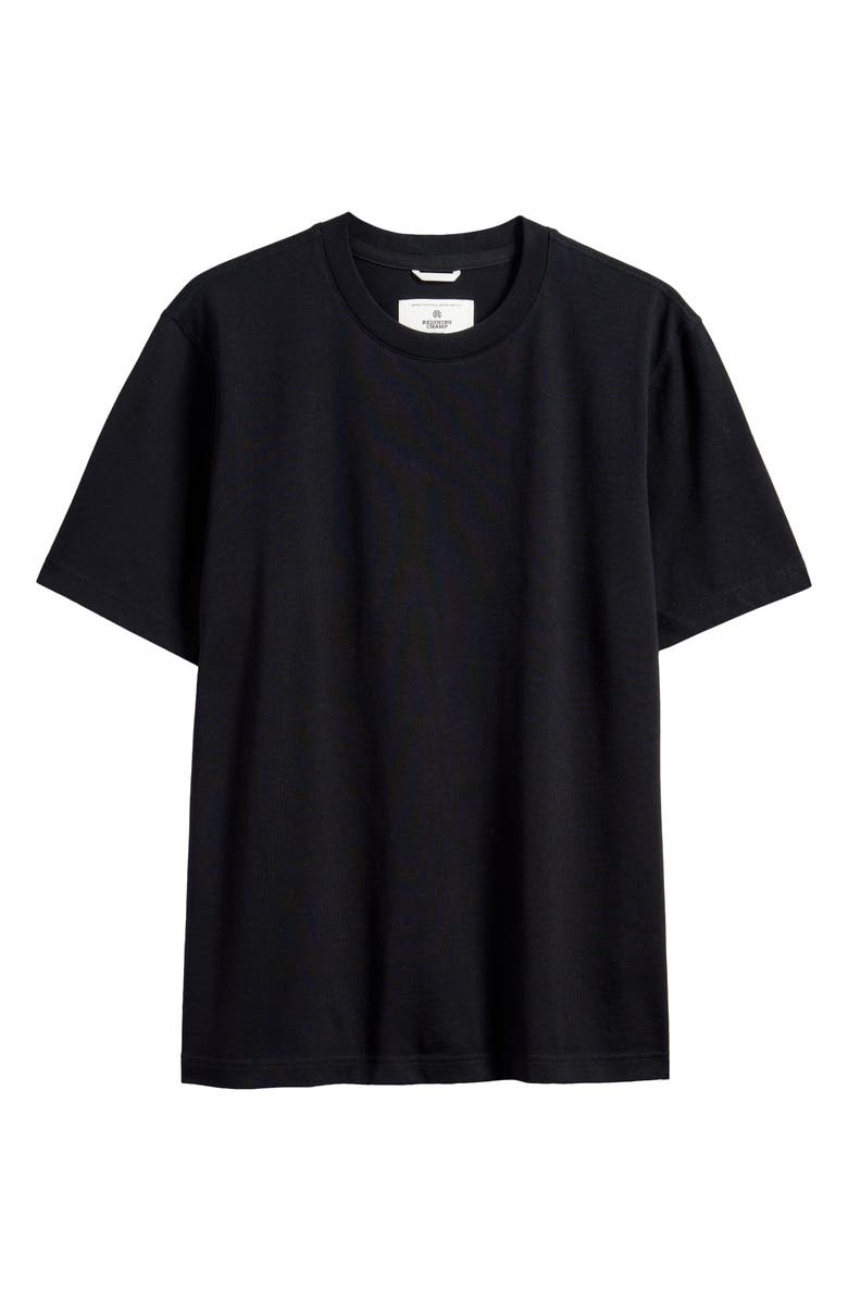 Reigning Champ Standard Midweight Cotton T-Shirt, Alternate, color, Black