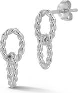 CHLOE AND MADISON Twisted Drop Earrings