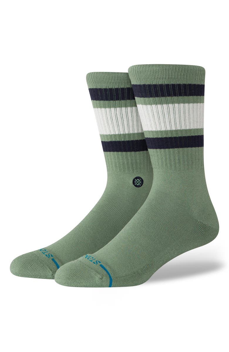 Stance Boyd St. Socks, Main, color, Green