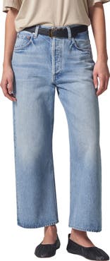 Citizens of Humanity Gaucho High Waist Crop Wide Leg Jeans