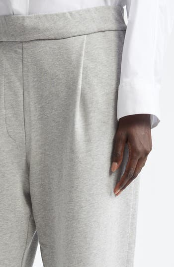 Dries Van Noten Hartia Pleated Cotton Wide Leg Sweatpants Dries Van Noten Hartia Pleated Cotton Wide Leg Sweatpants