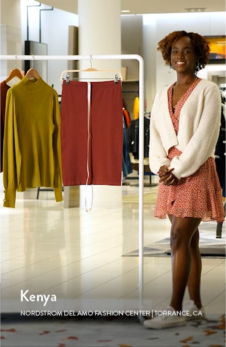 Shahla Pencil Skirt, sales video thumbnail