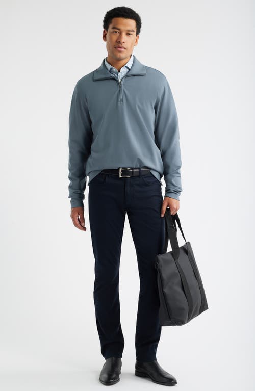 Nordstrom Travel Luxe Quarter Zip Pullover In Gray