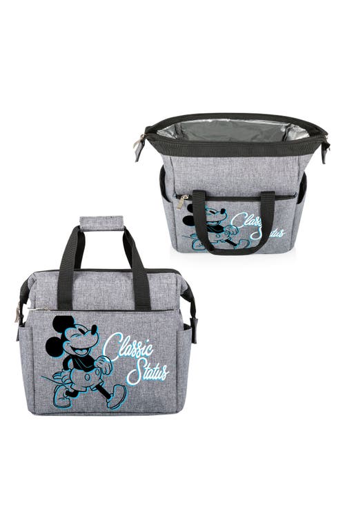 Picnic Time X Disney® Mickey Mouse On The Go Cooler Tote Bag In Gray
