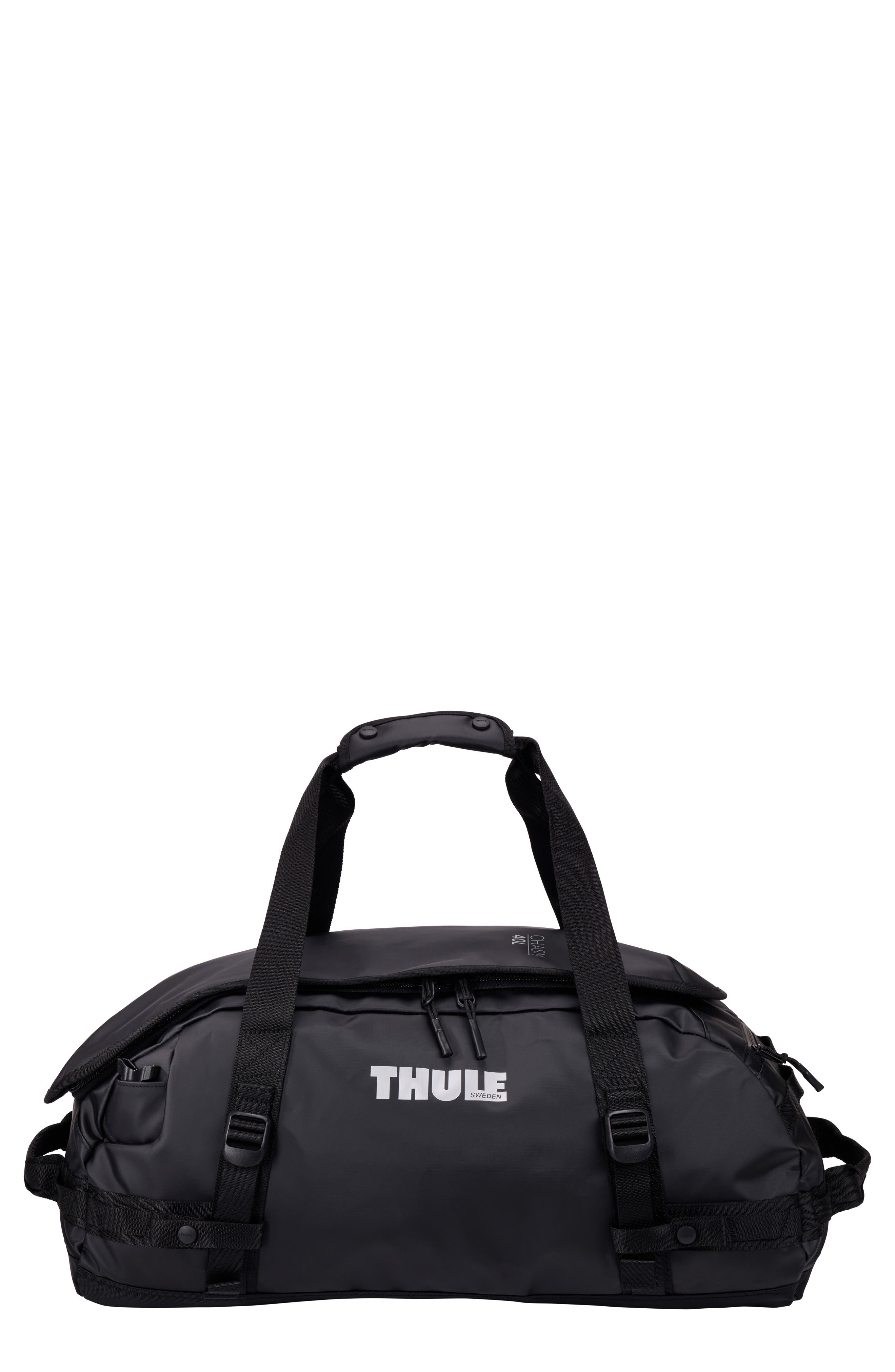 Thule Chasm 40L Duffle Bag, Main, color, Black