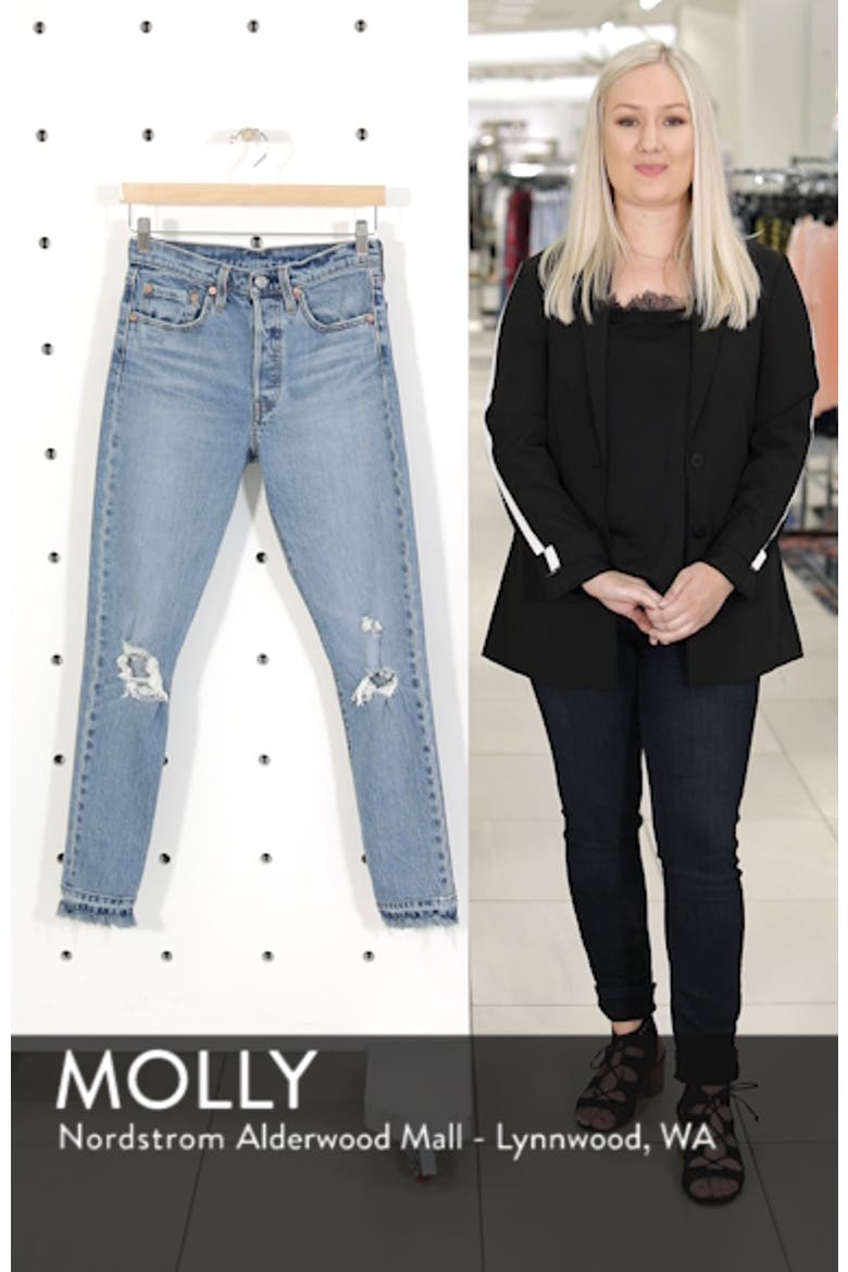 Levi's® 501® Ripped Skinny Jeans video