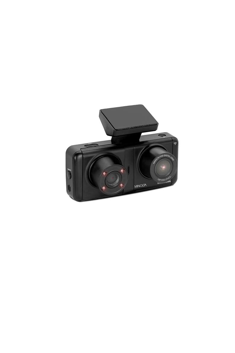 MNCD340WN 2View-2Ch 1080P Dash Cam, Alternate, color, Black