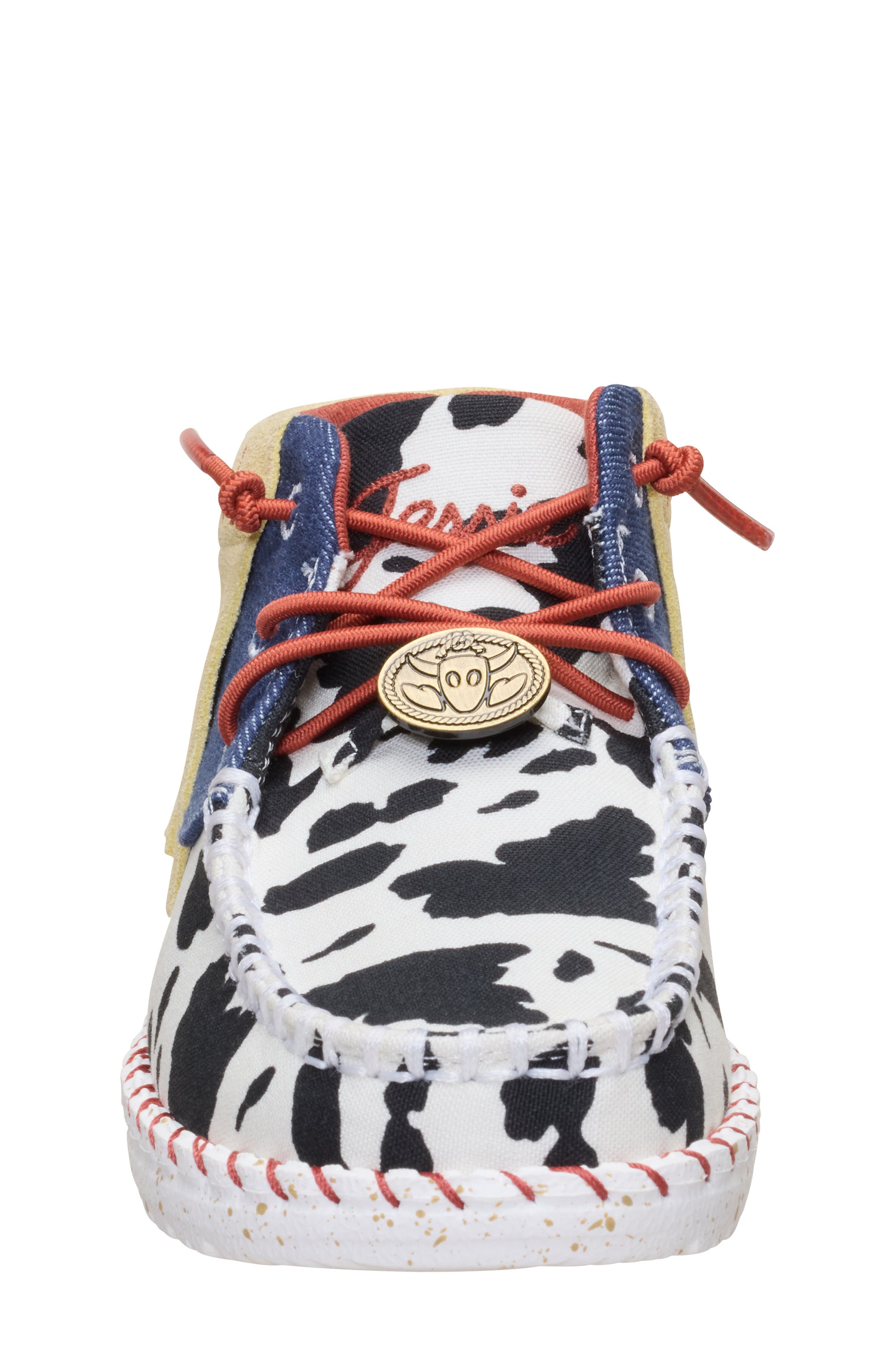 Hey Dude x Toy Story Wendy Jessie Slip-On, Alternate, color, White/ Faded Denim