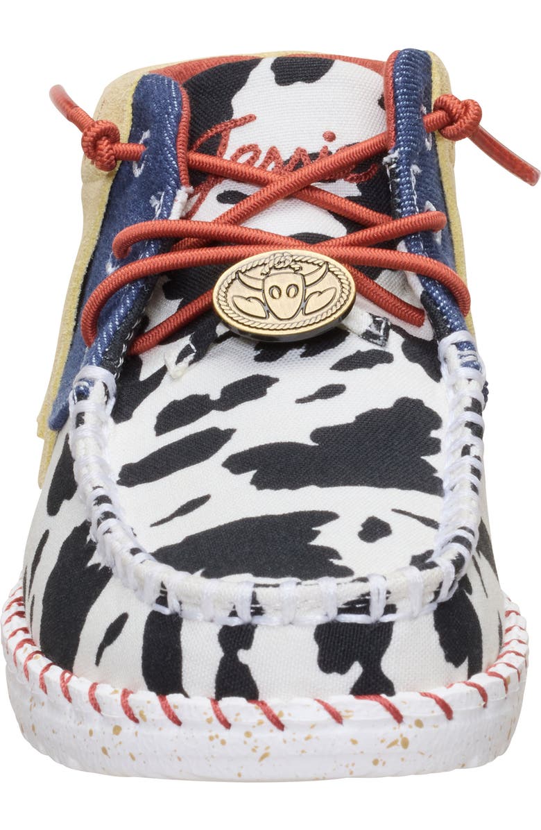 Hey Dude x Toy Story Wendy Jessie Slip-On, Alternate, color, White/ Faded Denim