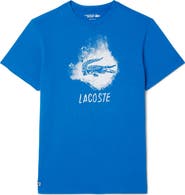Lacoste Croc Splash Performance Graphic T-Shirt