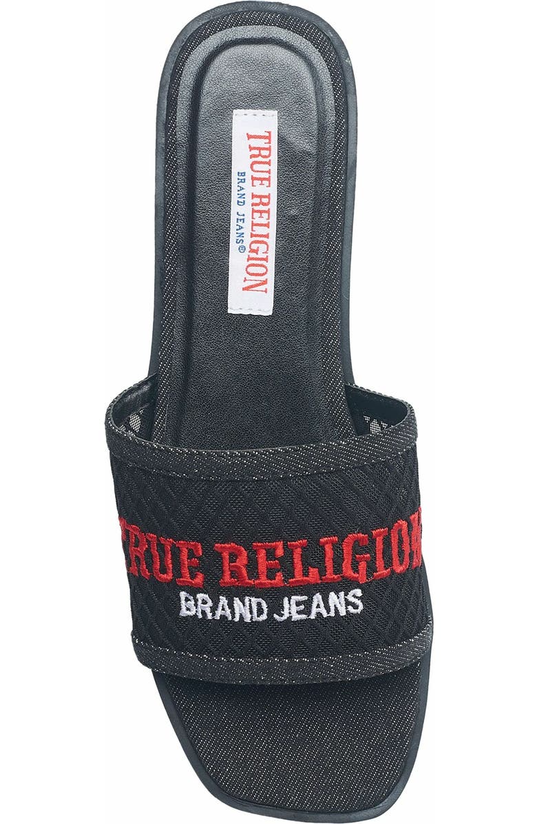 True Religion Brat Mesh Slip on Sandal, Alternate, color,