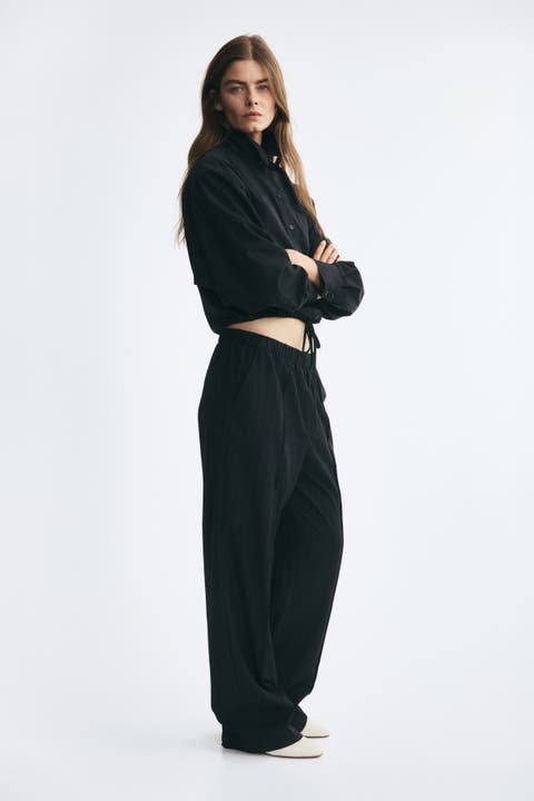 Loose-fit Pull-on Pants