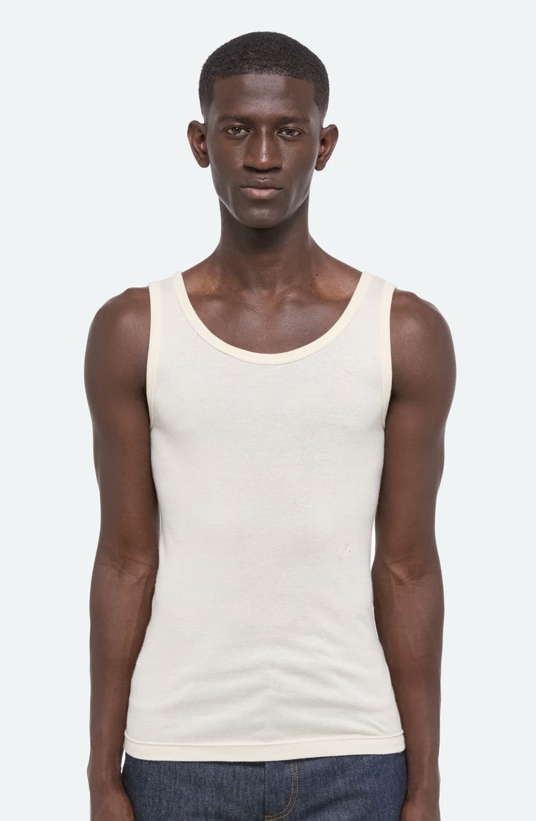 Helmut Lang Classic Rib Tank, Alternate, color, 