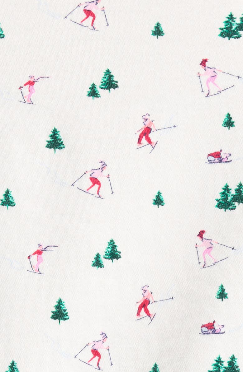 vineyard vines Pima Cotton Pajamas, Alternate, color, Snow Bunny