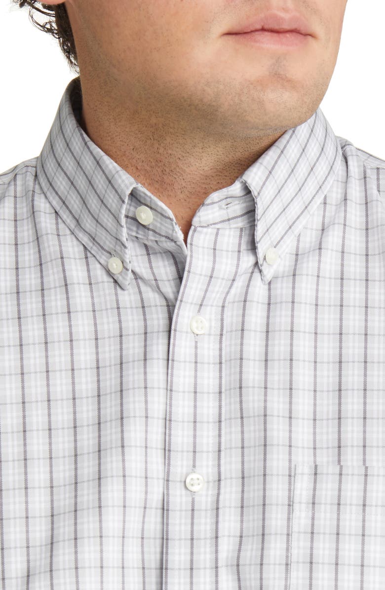 Nordstrom Jeremy Royal Plaid Oxford Dress Shirt, Alternate, color, 