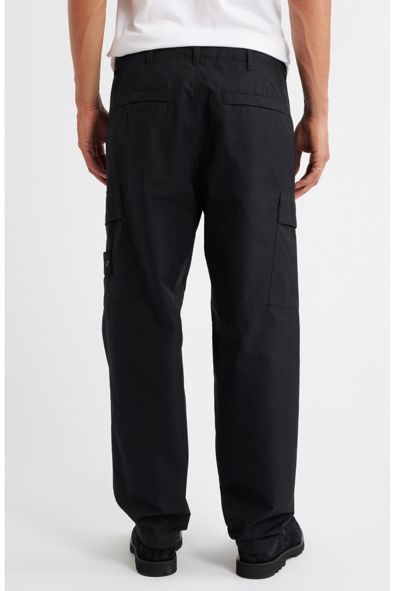 Ghost Cotton Cargo Pants, Alternate, color, V0029 BLACK