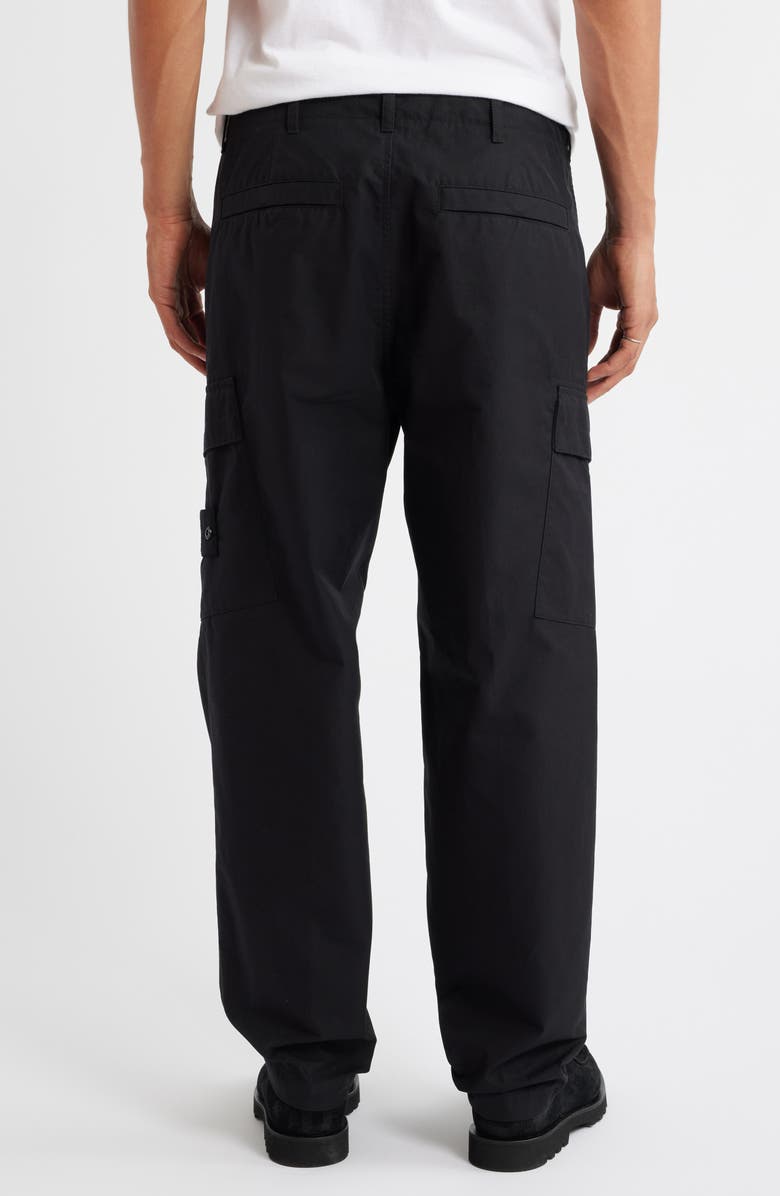 Stone Island Ghost Cotton Cargo Pants, Alternate, color, V0029 Black