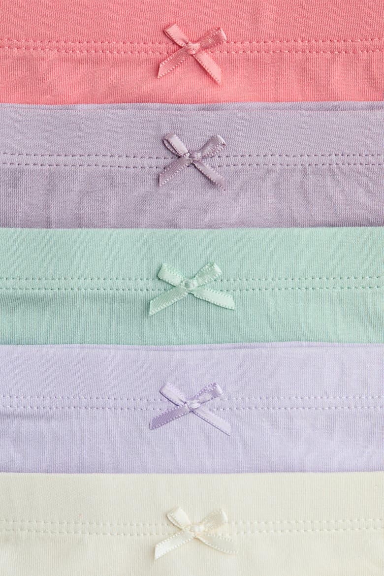 10-Pack Cotton Boxer Briefs, Alternate, color, Lilac/pink