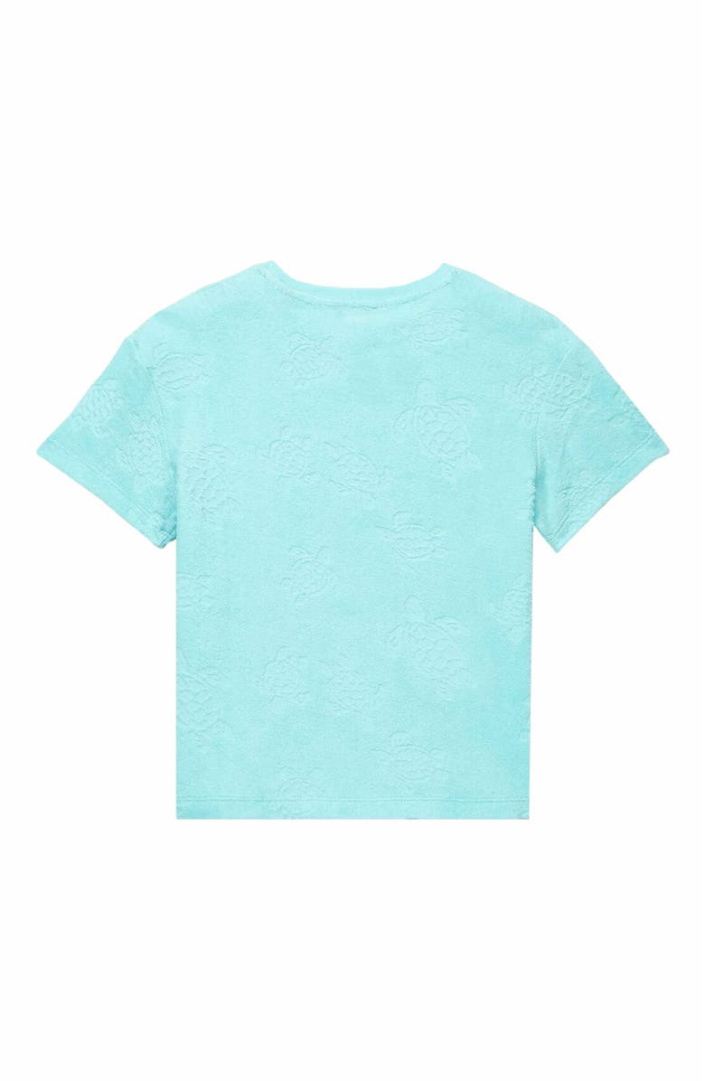 Vilebrequin Kids' Ronde Des Tortues Roundneck Terry T-Shirt, Alternate, color, 