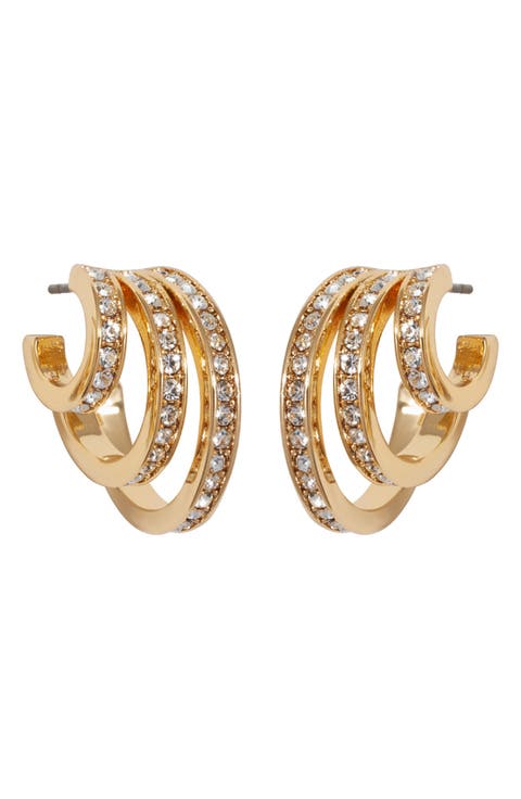 The Triple Hoop Earrings