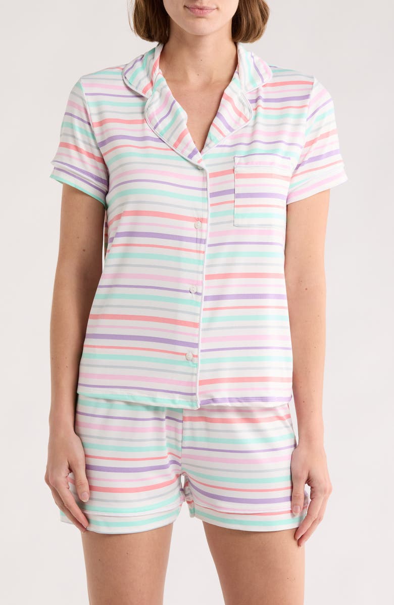 JACLYN Yummy Notch Short Pajamas, Main, color,